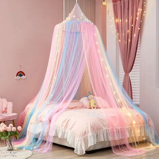 1pcs Waterproof Oxford Cloth Girls Princess Bed Canopy
