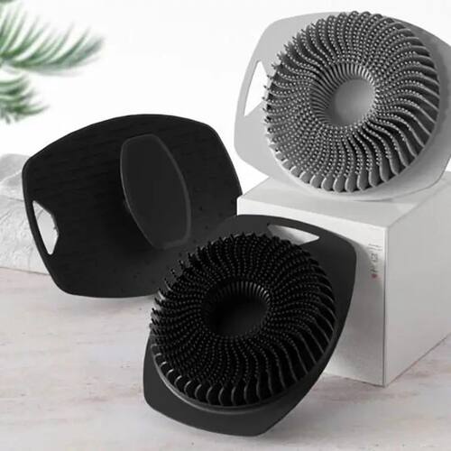 Silicone Body Scrubber Bath Wash Brush Exfoliating Body