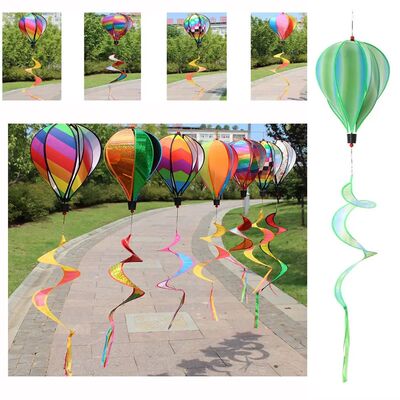 Revolving Colorful Yard Decor Lawn Wind Twister Windmills