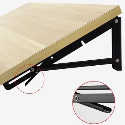 1pc Campervan Folding Bracket Table Shelf Motorhome Caravan