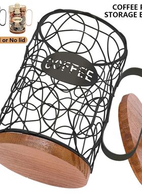 Coffee Pod Storage Basket Hollow out Mesh Espresso Capsule