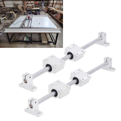 2pcs Linear Bearing Slide Set Rail Shaft Kit CNC Parts for