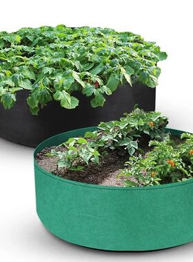 10/30/40/50/100 Gallon Felt Garden Planting Bag with
