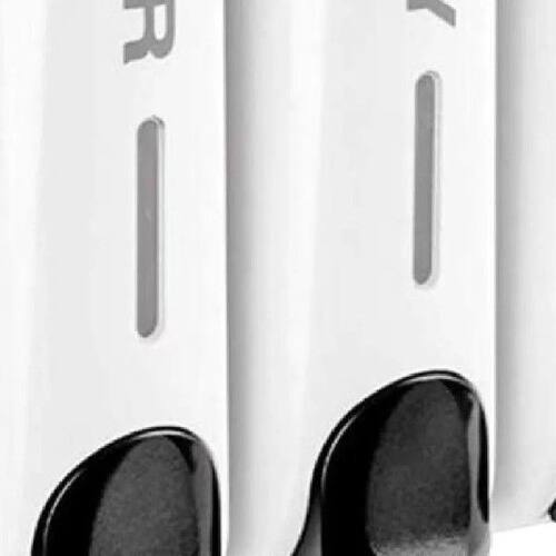 Triple 350ml Shampoo and Conditioner Dispenser