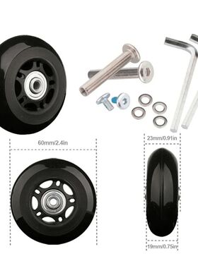 12Pcs/Set Suitcase Parts Axles Dia40/45/50/60/70/90mm