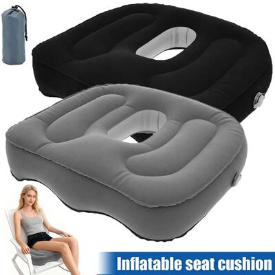 Inflatable Seat Cushion High Elasticity Perforated Pressure