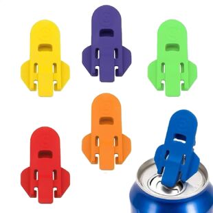 Easy 6pcs Opener Lid Plastic Drink Bottle Can