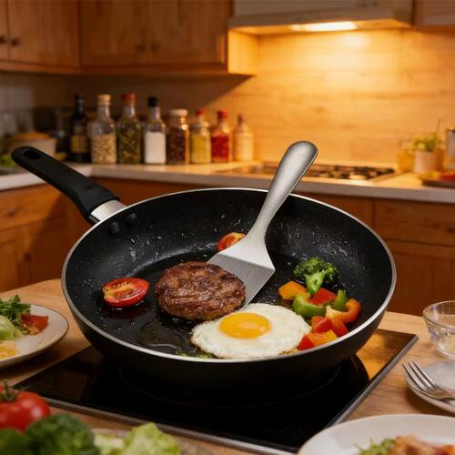 1PCS Heavy Duty Small Flipper Spatula - Stainless Steel