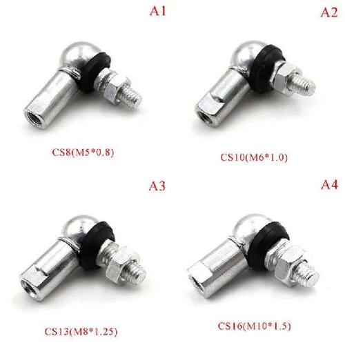 Ball Head Joint Rod End Bearing M5 M6 M8 M10 Right Angle