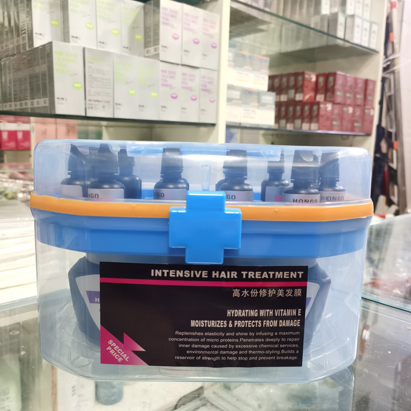 HONGO高水份修护美发膜套盒修复柔顺补水护发素假发倒膜正宗汉高