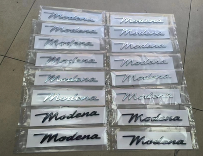 2023新款玛莎拉蒂车标modena吉博力总裁莱万特Modena侧标