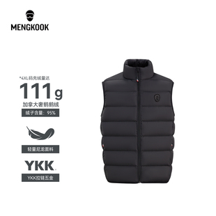 MENGKOOK加拿大进口95鹅绒服YKK拉链超轻量尼龙面料厚羽绒服9310