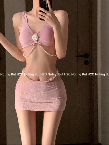 泳衣女三件套比基尼甜美性感