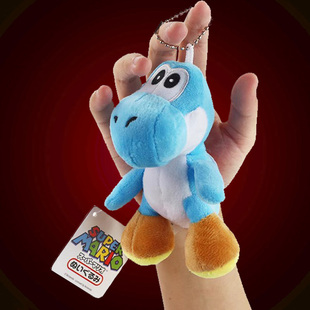 可爱Yoshi耀西挂件公仔恐龙挂链娃娃挂绳毛绒玩具挂件手机链玩偶