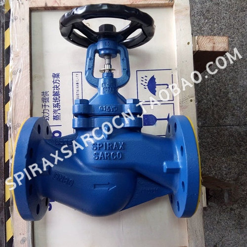 斯派莎克蒸汽截止阀 BSA3T 波纹管截止阀 DN100 截止阀 BSA PN40
