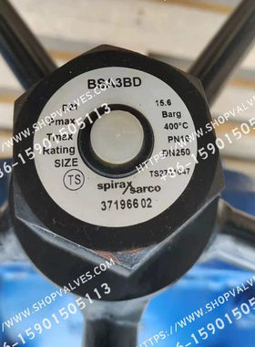 斯派莎克BSA3BD波纹管密封截止阀 SpiraxSarco DN200/250 PN16/40
