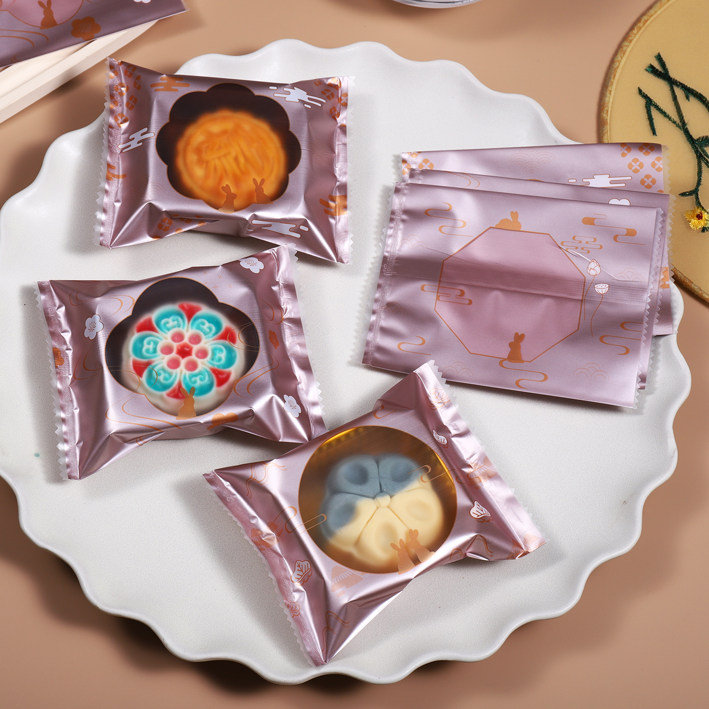 2025新款高档月饼包装袋机封