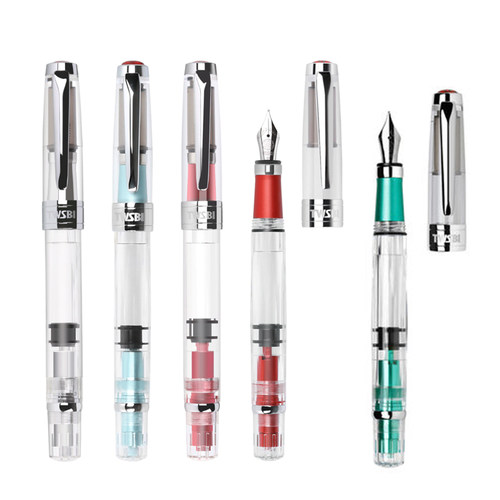 twsbi580AL透明款活塞上墨