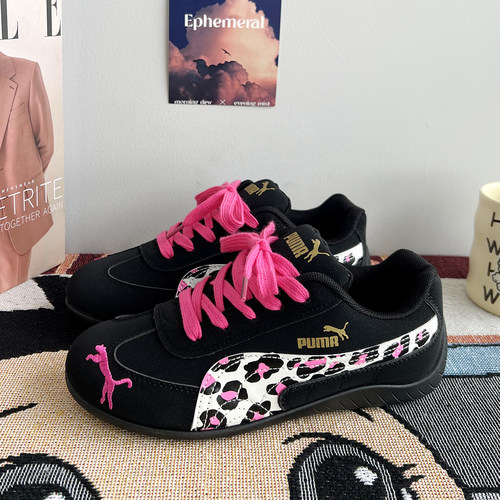 黑色鞋子男鞋板鞋美式高街休闲 冬季德训鞋男款百搭情侣运动鞋女