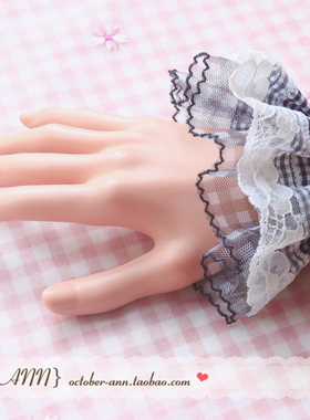 蕾丝双层装饰品日系软妹风手环