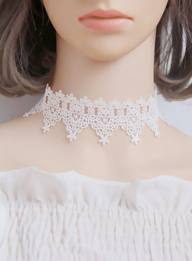 系带款式锁骨链流行饰品满15包邮