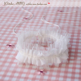 配件女式 宽5CM原创颈饰不含金属夏季 遮疤痕项链日系洛丽塔萝莉装