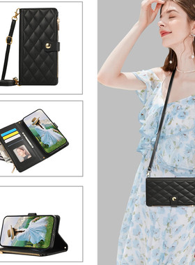 便捷拉链卡包适用Google谷歌pixel 8手机壳9pro防摔pixel8a保护套7a全包PIXEL7PRO插卡PixLE 6XL新款外壳