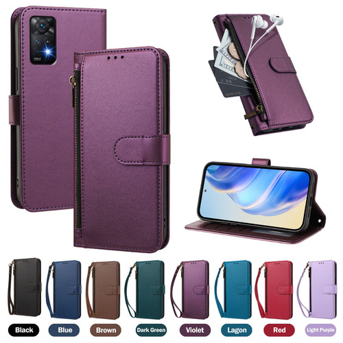 适用于红米note11pro+手机壳国际版Redmi note11全包边NOTE11S 5G保护套11s防摔外壳11pro翻盖插卡钱包男女款