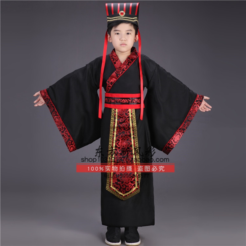 儿童古装课剧本表演话剧完璧归赵汉服装将相和蔺相如廉颇演出