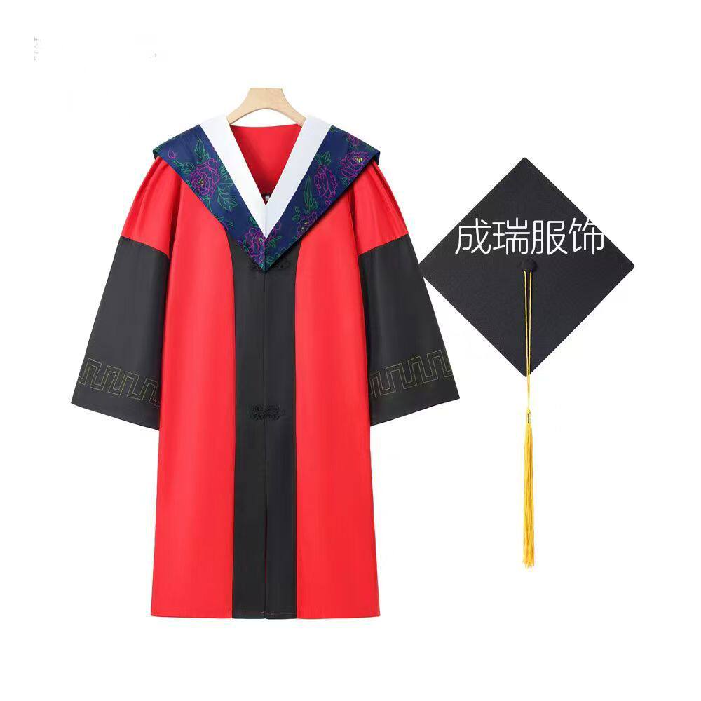 博士导师服大学毕业毕业典礼服装文理工科学位服垂布学位帽学士服