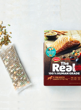 部分现货~[HaBe]正品The Real冻干烤制狗粮烘焙粮 韩国代购