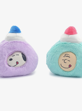 部分现货~[HaBe]PD史努比乳胶棉绒漏食藏食发声狗狗藏食发声玩具