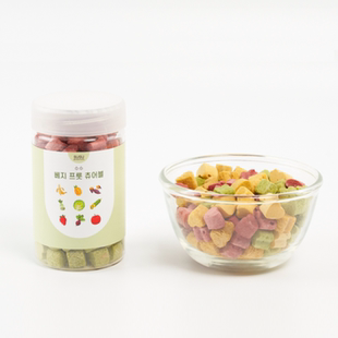 韩国代购 现货 SUSU无添加18种果蔬小冻干50g HaBe C14