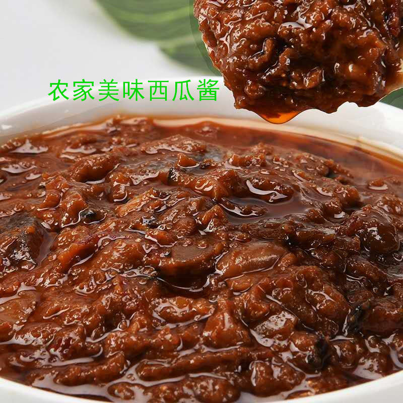 农家自制阜阳美食特产手工西瓜酱