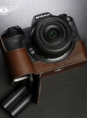 TP原创 适用于尼康Z6 iii皮套Z6三代真皮保护套Z63相机包皮套配件