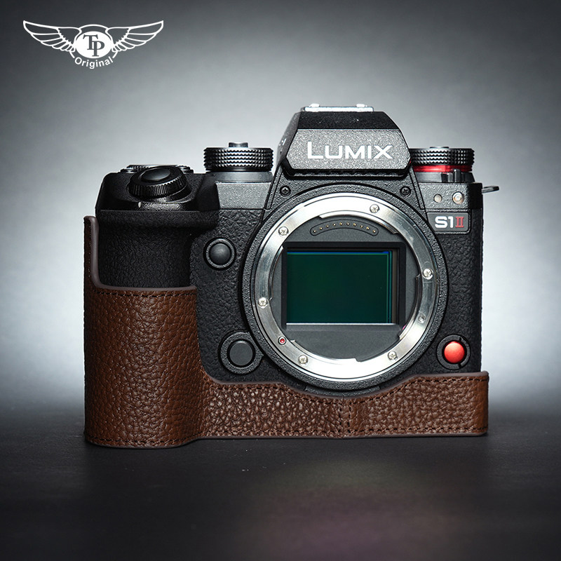 原创真皮松下S1ii S1Rii S1M2E S1H保护套S1R2相机包皮套手柄配件,3C数码配件,数码相机包,淘宝优惠券,粉丝福利购,淘宝优惠卷