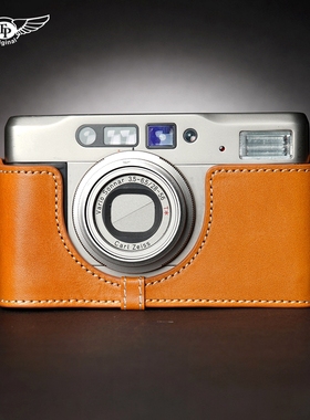 台湾TP原创 康泰时TVS ii相机包 Contax TVS2代真皮套 牛皮保护套