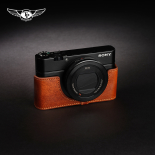 M7相机包RX100VII保护套手柄 台湾TP 真皮适用于黑卡索尼RX100