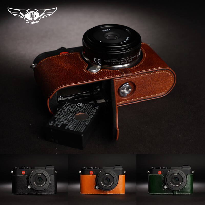 台湾TP原创 真皮莱徕卡CL相机包leica CL相机皮套 手工保护套手柄