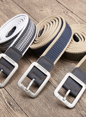 超长腰带加肥大码针扣胖子帆布男女士通用大号休闲加长版皮带肥佬