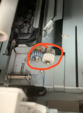 佳能C9280/9270/7260/7280/7580/7570/7065 纸盒双面搓纸轮杆齿轮