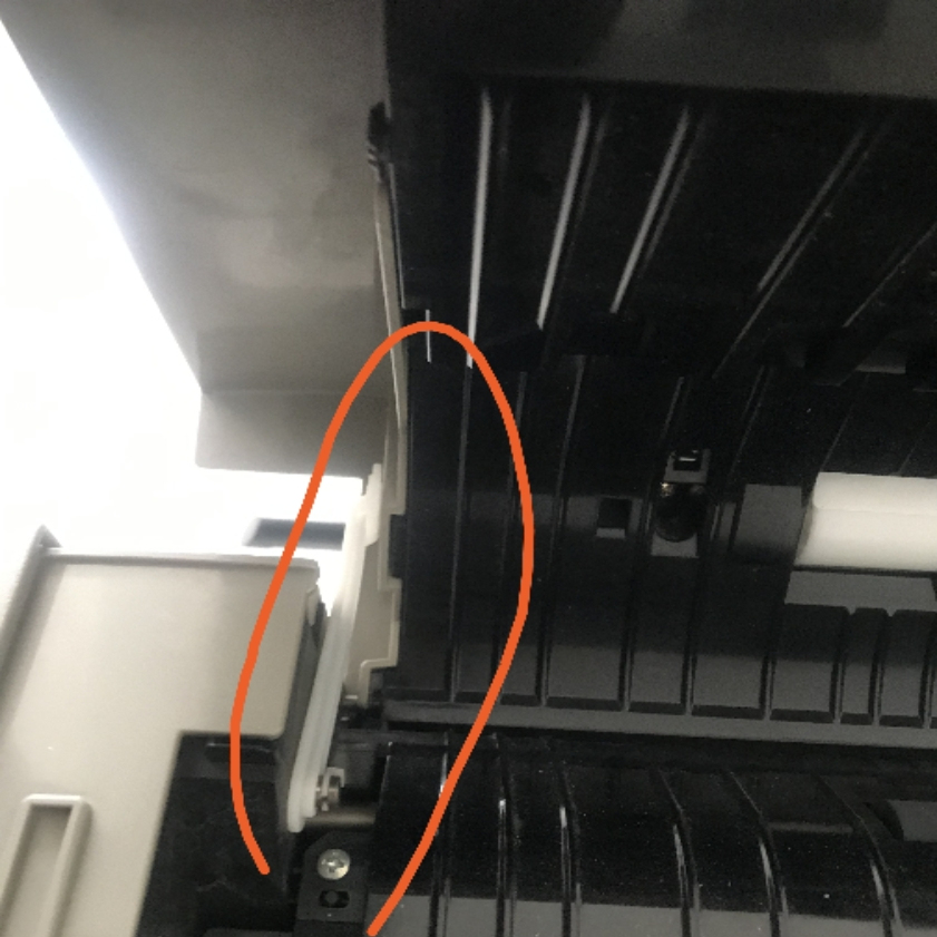 原装佳能IRADV 5560/5550/5540/5530输稿器盖板前侧拉杆卡扣 0515