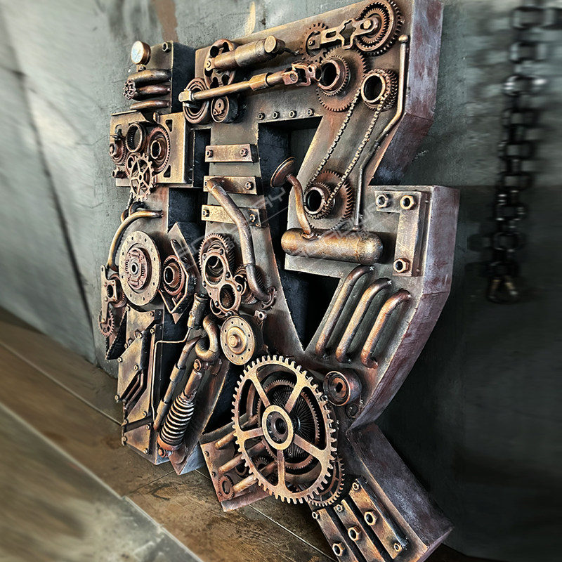 复古loft工业风背景墙面装饰品挂件创意咖啡厅酒吧网咖落地立体字,家居饰品,壁饰,淘宝优惠券,粉丝福利购,淘宝优惠卷