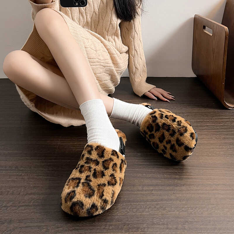 33-43毛毛鞋女秋冬外穿包头拖