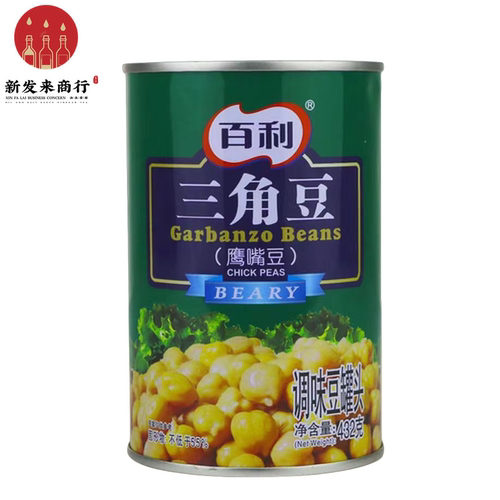 百利三角豆（鹰嘴豆）罐头432g
