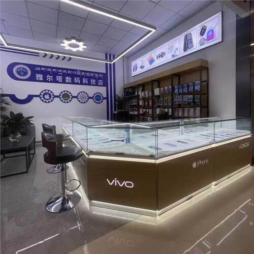 铁柜珠宝饰品转角台福彩展