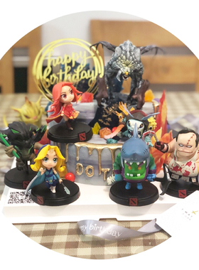 刀塔2传奇dota2手办周边肉山不朽盾剑圣卡尔SF至宝k9代练饰品玩偶