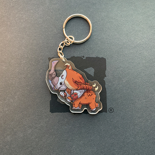 刀塔2周边dota2手办屠夫卡尔剑圣影魔不朽至宝饰品英雄钥匙扣挂件