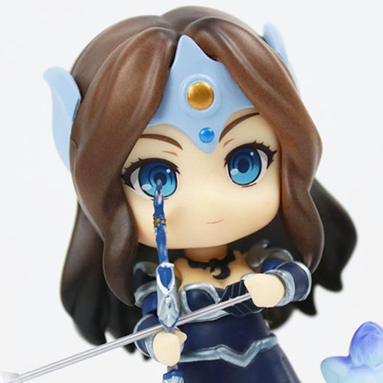 dota2手办刀塔2周边玩偶公仔龙骑sf白虎米拉娜pom月之女祭司摆件