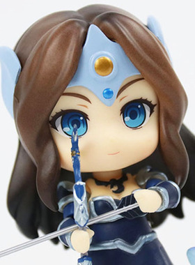 DOTA2手办刀塔2周边玩偶公仔龙骑SF白虎米拉娜pom月之女祭司摆件